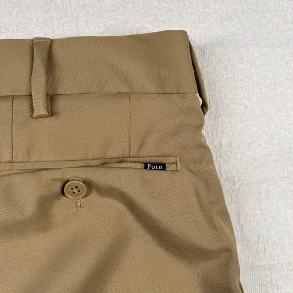 Polo Ralph Lauren Performance Chinos Mens 30x30 Tan Khaki Stretch Classic Golf